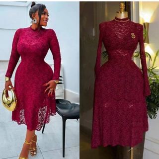 cute lace gown